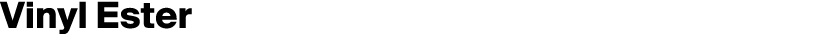 Vinyl Ester